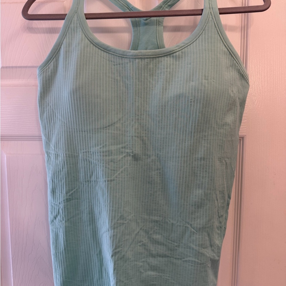 Ebb to Street Lululemon Athletica Ribbed Racerback Tank, 4th shows color best.